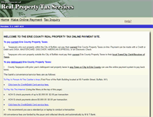 Tablet Screenshot of paytax.erie.gov